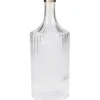 Szklana karafka ze złotym korkiem, 1l