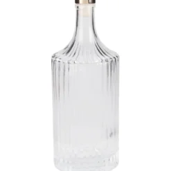 Szklana karafka ze złotym korkiem, 1l