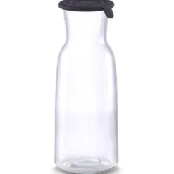 Szklana karafka z silikonową pokrywką, 700 ml