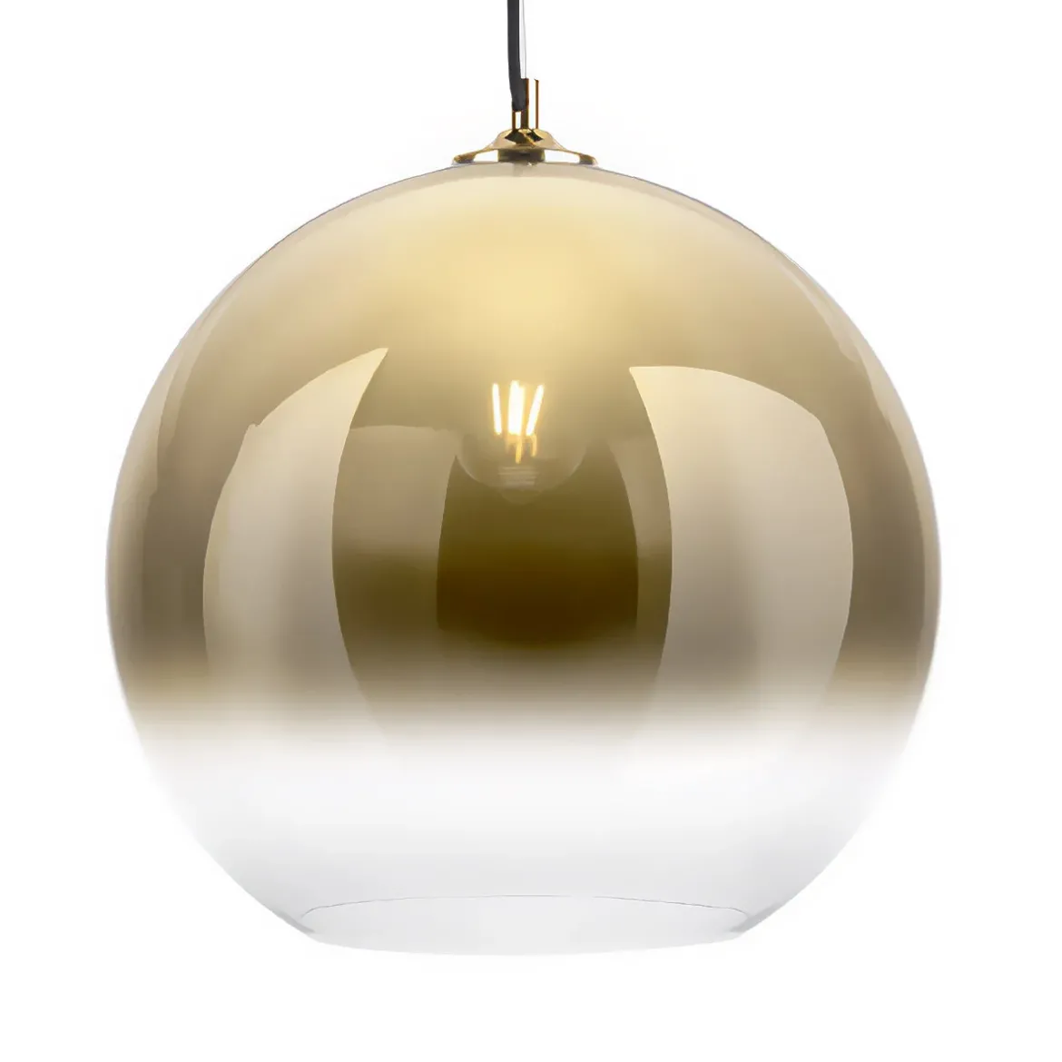 Szklana lampa, BUBBLE, 150 cm