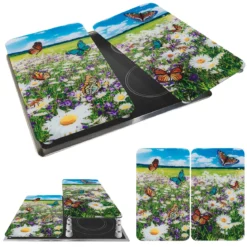 Szklane płyty na kuchenkę, 2 sztuki, Summer Meadow, Maximex