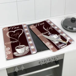 Szklane płyty ochronne COFFEE FLAVOUR, 2 sztuki