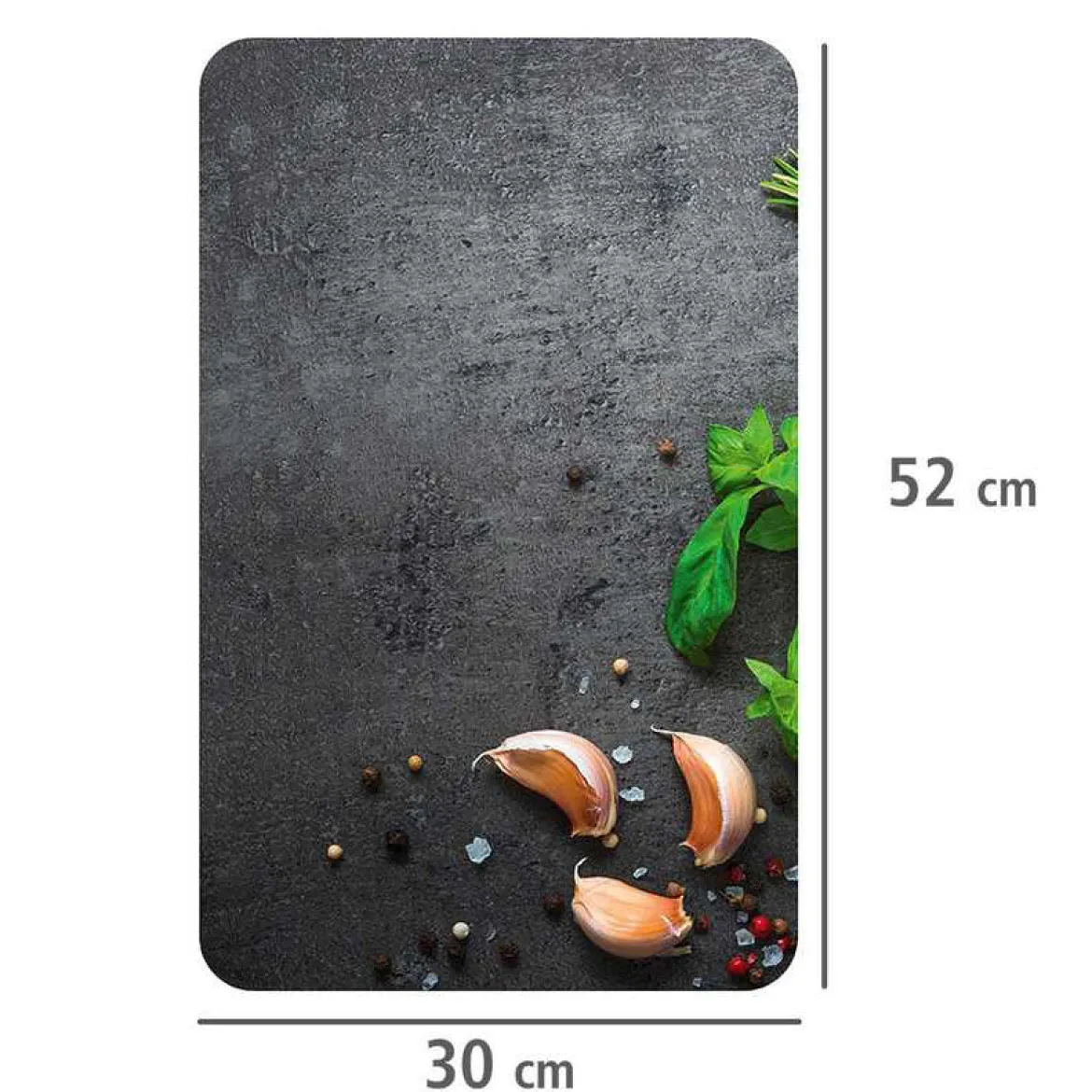 Szklane płyty ochronne HERBS na kuchenkę - 2 sztuki, WENKO