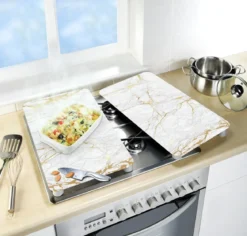 Szklane płyty ochronne na kuchenkę - 2 sztuki w komplecie, WENKO