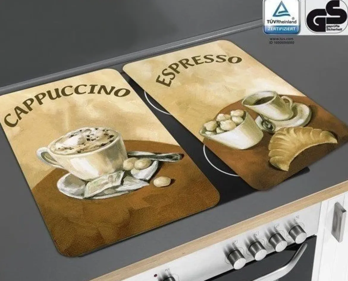 Szklane płyty ochronne na kuchenkę - 2 sztuki w komplecie, WENKO