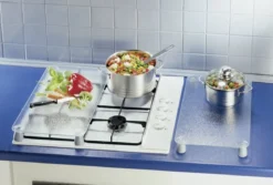 Szklane płyty ochronne na kuchenkę - 2 sztuki w komplecie, WENKO