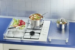 Szklane płyty ochronne na kuchenkę - 2 sztuki w komplecie, WENKO
