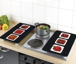 Szklane płyty ochronne na kuchenkę - 2 sztuki w komplecie, WENKO