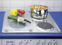 Szklane płyty ochronne na kuchenkę - 2 sztuki w komplecie, WENKO