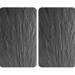 Szklane płyty ochronne SLATE XL na kuchenkę – 2 sztuki, WENKO