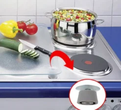 Szklane płyty ochronne, uniwersalne na kuchenkę - zestaw multi - 3 płyty, WENKO
