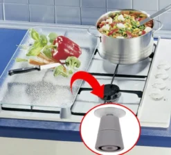 Szklane płyty ochronne, uniwersalne na kuchenkę - zestaw multi - 3 płyty, WENKO