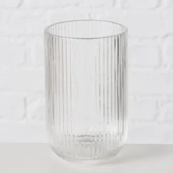 Szklanka do wody RIGANO, ryflowane szkło, 320 ml