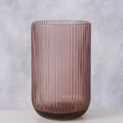 Szklanka do wody RIGANO, ryflowane szkło, 320 ml