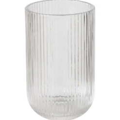 Szklanka do wody RIGANO, ryflowane szkło, 320 ml