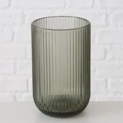 Szklanka do wody RIGANO, ryflowane szkło, 320 ml