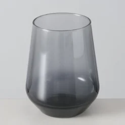 Szklanka ze szkła barwionego, 11 cm, MALINIO