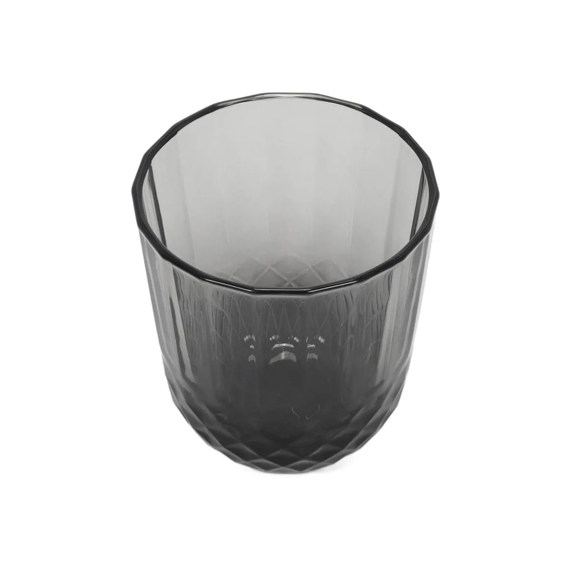 Szklanka z szarego szkła, 345 ml