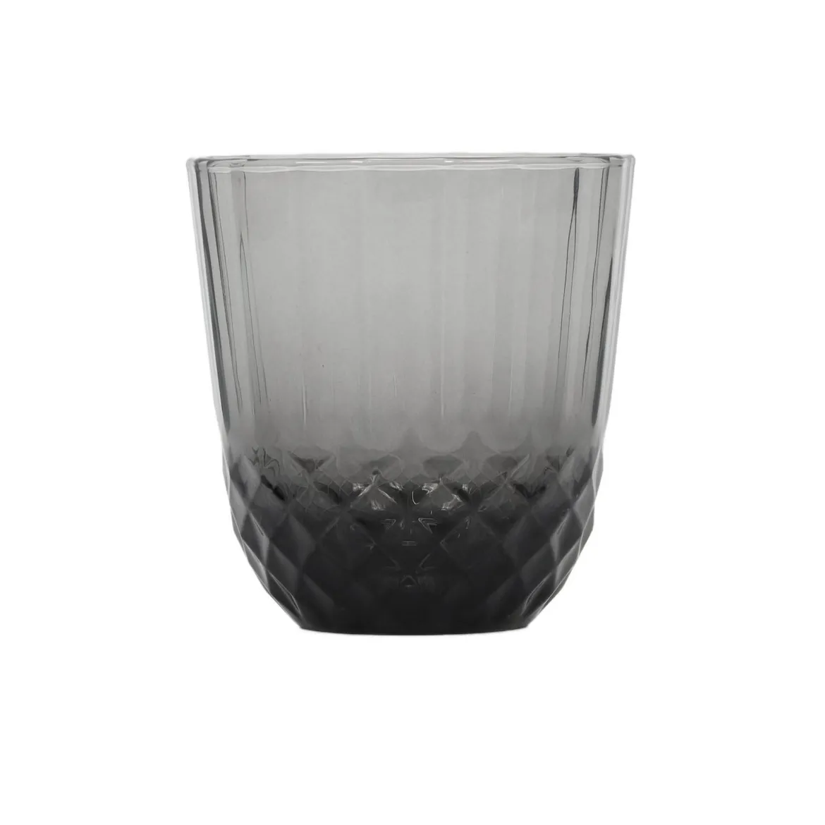 Szklanka z szarego szkła, 345 ml