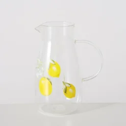 Szklany dzbanek na lemoniadę CAPRI, wys. 21 cm