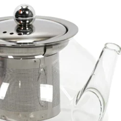 Szklany dzbanek, zaparzacz do herbaty - 850 ml