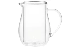 Szklany dzbanek z podwójną ścianką, 700 ml