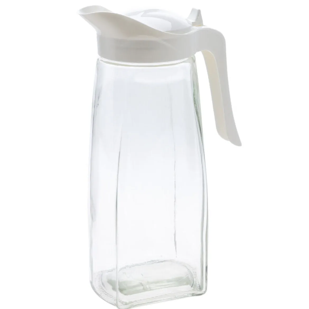 Szklany dzbanek z pokrywką, 1,5 l