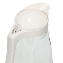 Szklany dzbanek z pokrywką, 1,5 l