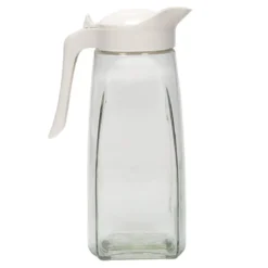 Szklany dzbanek z pokrywką, 1,5 l