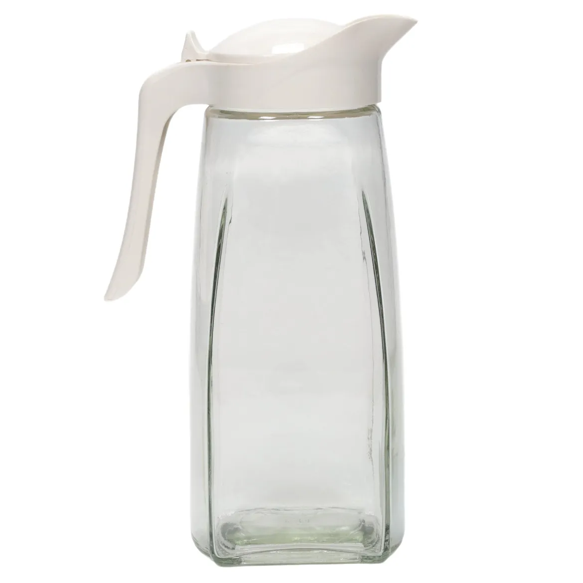 Szklany dzbanek z pokrywką, 1,5 l