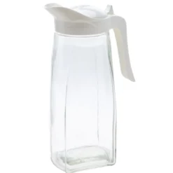 Szklany dzbanek z pokrywką, 1,5 l