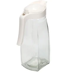 Szklany dzbanek z pokrywką, 1,5 l