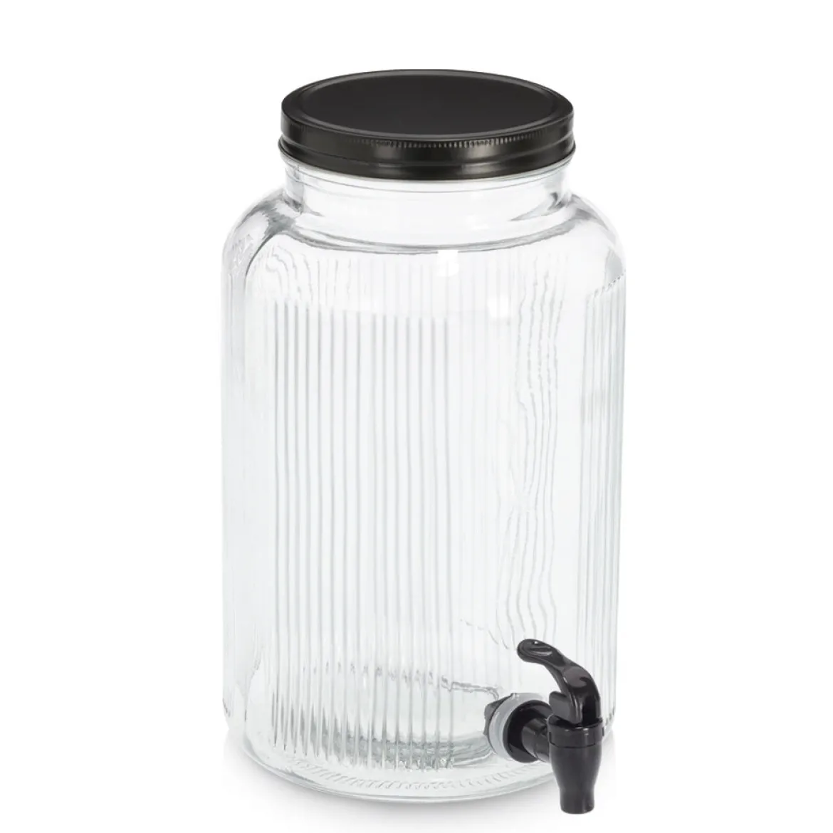 Szklany słoik z kranikiem KITCHEN ESSENTIALS, 3900 ml