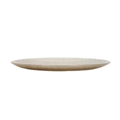 Szklany talerz deserowy KARNEOL, 21 cm