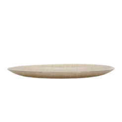 Szklany talerz płaski KARNEOL, Ø 32 cm