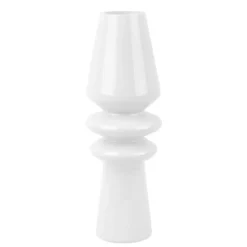 Szklany wazon ręcznie wykonany, CONE, Ø 9 cm