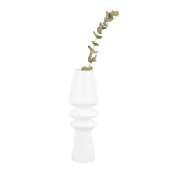 Szklany wazon ręcznie wykonany, CONE, Ø 9 cm