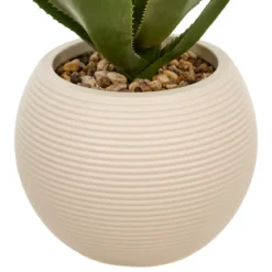 Sztuczna agawa POSA w ozdobnej doniczce, wys. 58 cm
