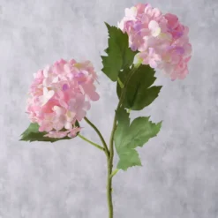 Sztuczna hortensja na łodydze, 35 cm
