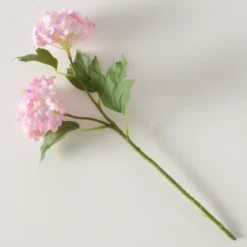Sztuczna hortensja na łodydze, 35 cm