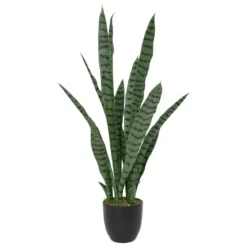 Sztuczna roślina doniczkowa sansewiera TOBY, 90 cm