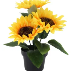 Sztuczna roślina słonecznik, 20 cm