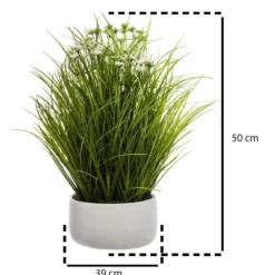 Sztuczna trawa w doniczce, 40 cm