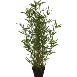 Sztuczne drzewko bambusowe w doniczce, 90 cm
