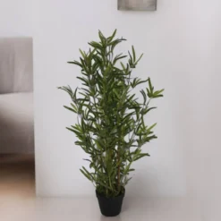Sztuczne drzewko bambusowe w doniczce, 90 cm