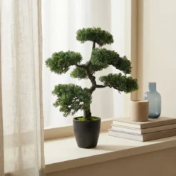 Sztuczne drzewko Bonsai w doniczce, 32 x 32 x 50 cm