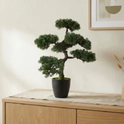 Sztuczne drzewko Bonsai w doniczce, 32 x 32 x 50 cm