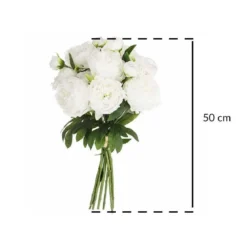 Sztuczne kwiaty Bukiet piwonii, wys. 50 cm