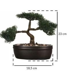 Sztuczne roślina - drzewko bonsai JAPANDI, 23 cm