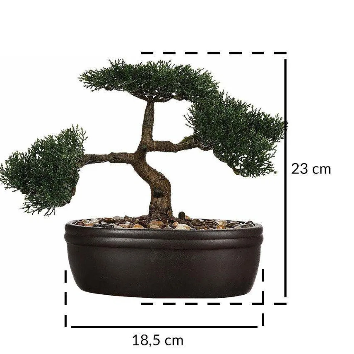 Sztuczne roślina - drzewko bonsai JAPANDI, 23 cm